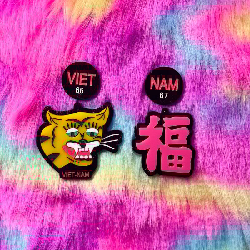 ベトジャンの虎 ピアス/イヤリング/ブローチ | CHAKIRACCHO