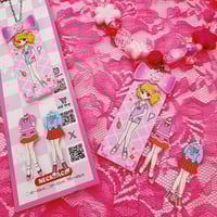 Cちまっと♡チョコレートなにゃんこ　しっぽゆらゆら★ピアス/イヤリング✩ fit=cover,w=200,h=200