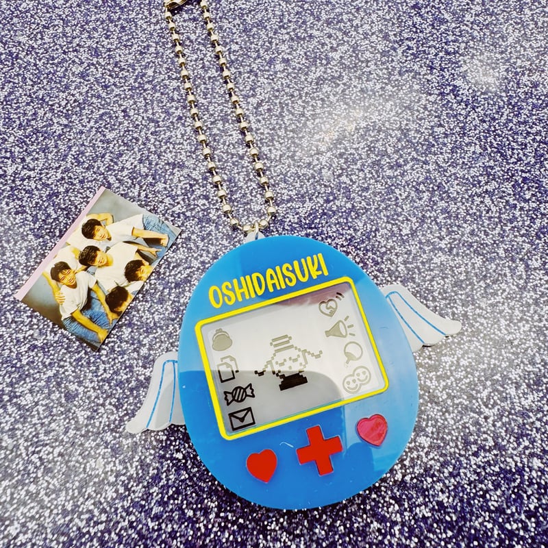 推し活！育成型ポケットゲーム ネックレス/キーホルダー Pocket