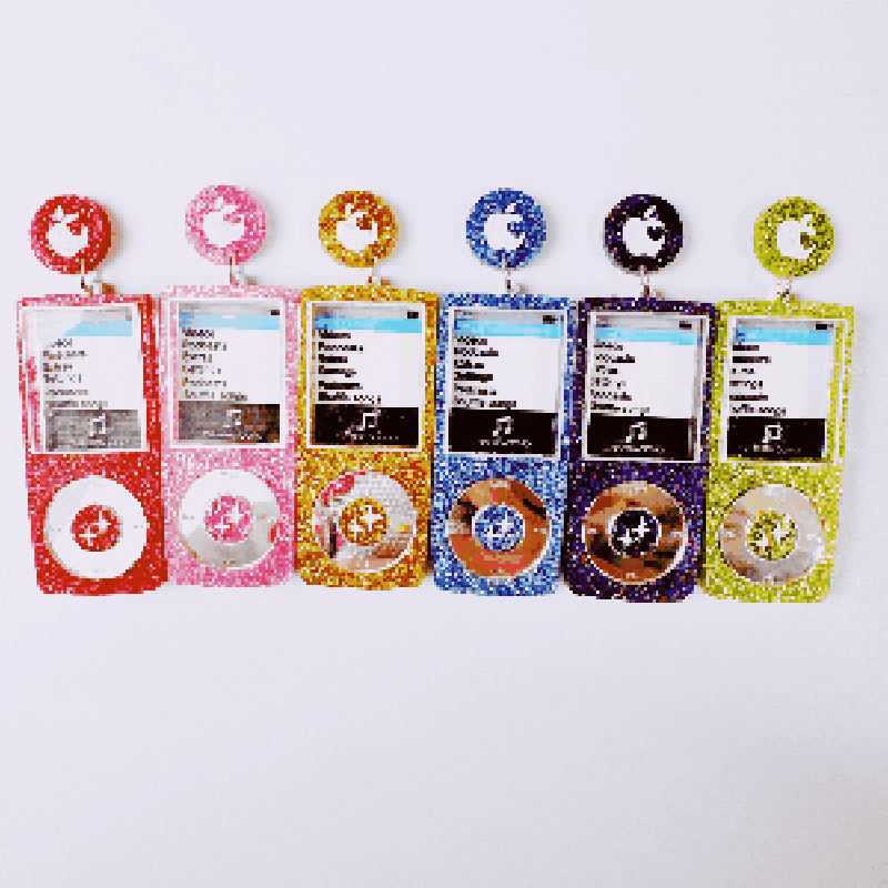 推し活！愛pod なの…フォトフレームアクセサリー【緑青紫】 i