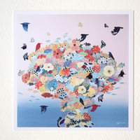 【メッセージカード】　CORAL GARDEN "Island Bouquet"