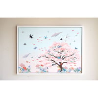 【原画】　Coral Garden "さくら”