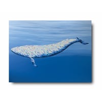 原画　Under the Sunlight "Opal whale"