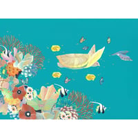 【マットプリント】　TURTLE  “FRIENDS“