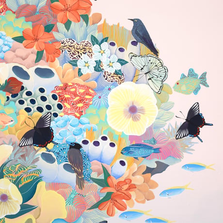 原画　CORAL GARDEN Island Bouquet