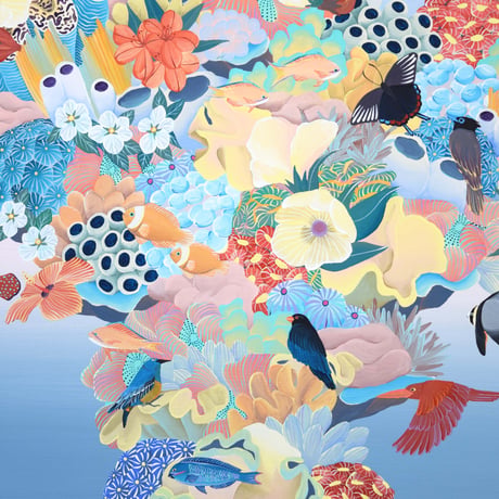 原画　CORAL GARDEN Island Bouquet