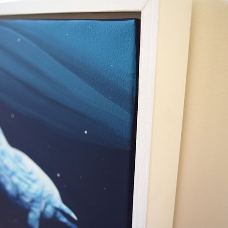 原画　Under the moonlight "Dolphin"