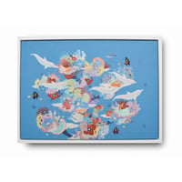 特価原画　CORAL GARDEN "Festival”