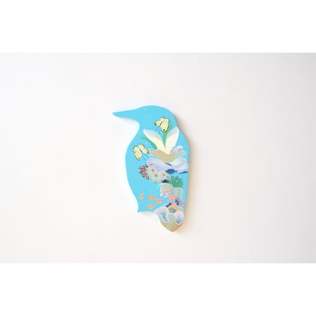 原画　CORAL GARDEN Kingfisher