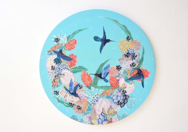 ミーミーの海絵画部門☆マーメイド☆41.0㎝×32.0㎝ SEA SIDE MUSEUM