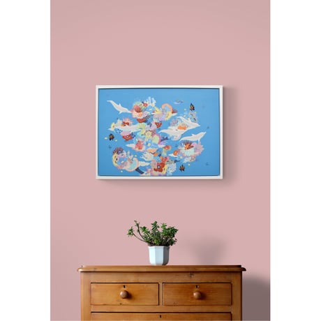 特価原画　CORAL GARDEN "Festival”