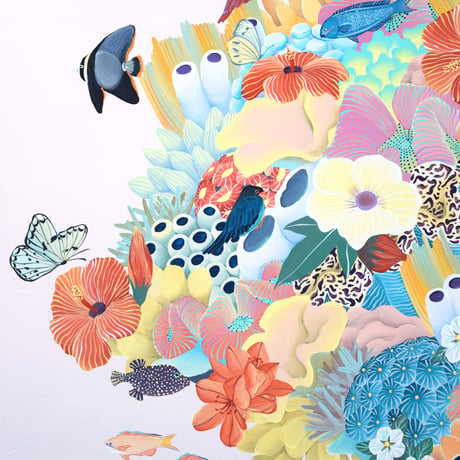 原画　CORAL GARDEN Island Bouquet