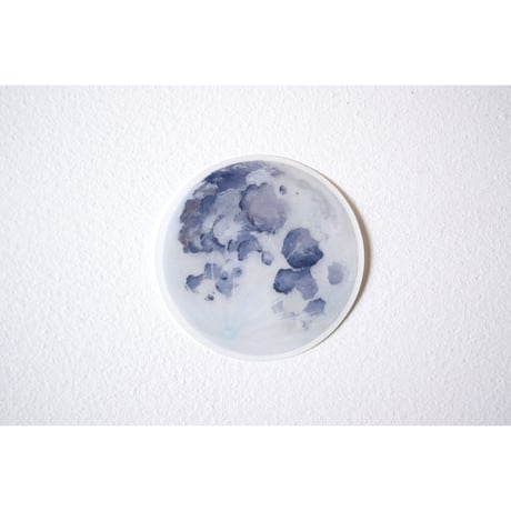 【ステッカー】Little moon blue