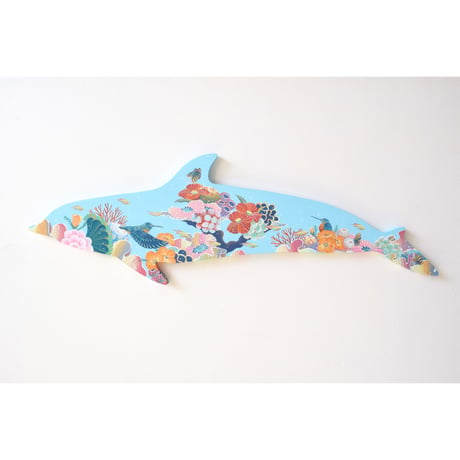 原画　CORAL GARDEN Dolphin / Hummingbird