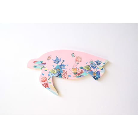 ＜オークション対象作品＞　CORAL GARDEN Sea turtle