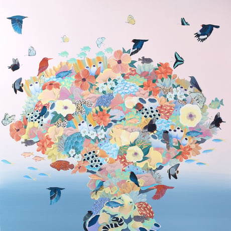 原画　CORAL GARDEN Island Bouquet