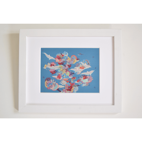 【マットプリント】　DOLPHINE “FESTIVAL “