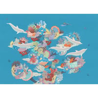 【マットプリント】　DOLPHINE “FESTIVAL “