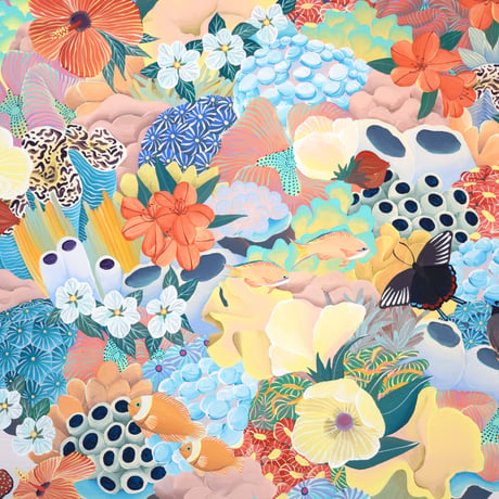 原画　CORAL GARDEN Island Bouquet