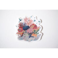 【ステッカー】CORAL GARDEN PINK