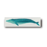 シロナガスクジラステッカー