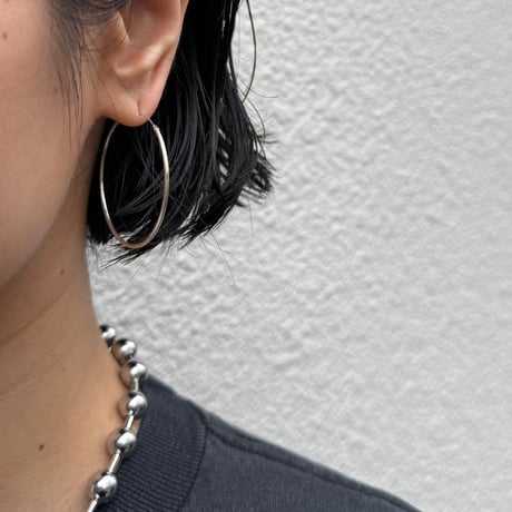 【LOVERS】silver925 hoop Pierce 3