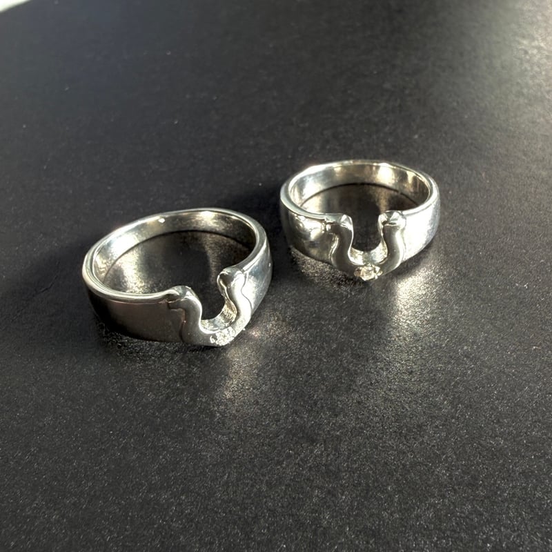 LOVERS】silver925 horse's hoof Ring | SEULEMENT