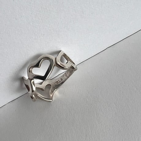 【LOVERS】silver925 Heart Pinky Ring