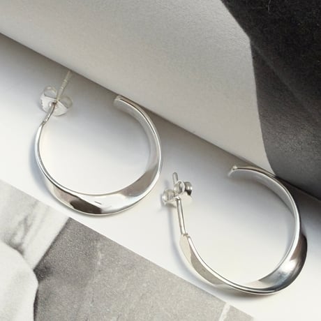 【LOVERS】silver925 hoop Pierce 2