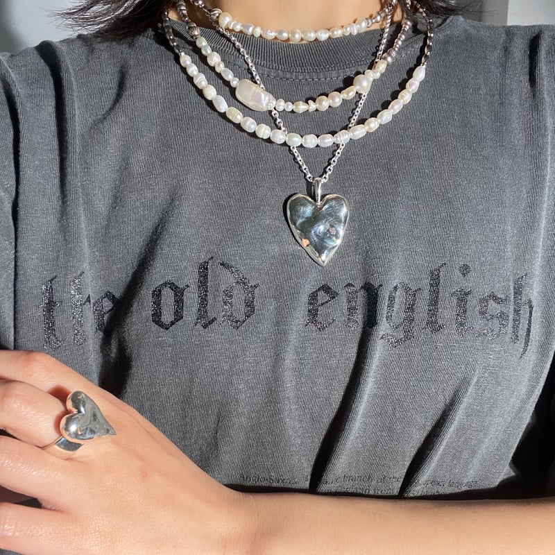 アクセサリー lui jewelry / heart pendant top lui jewelry HEART PLATE NECKLACE ネックレス - メルカリ