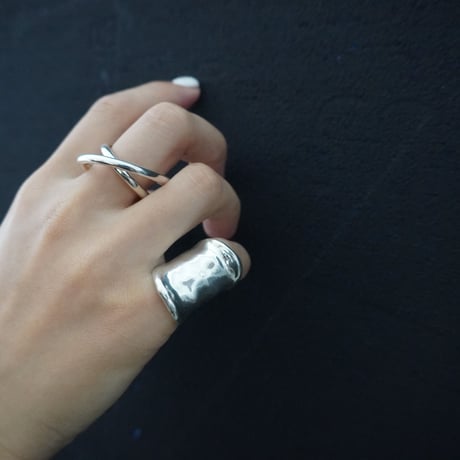 【LOVERS original】silver925 duplex Ring