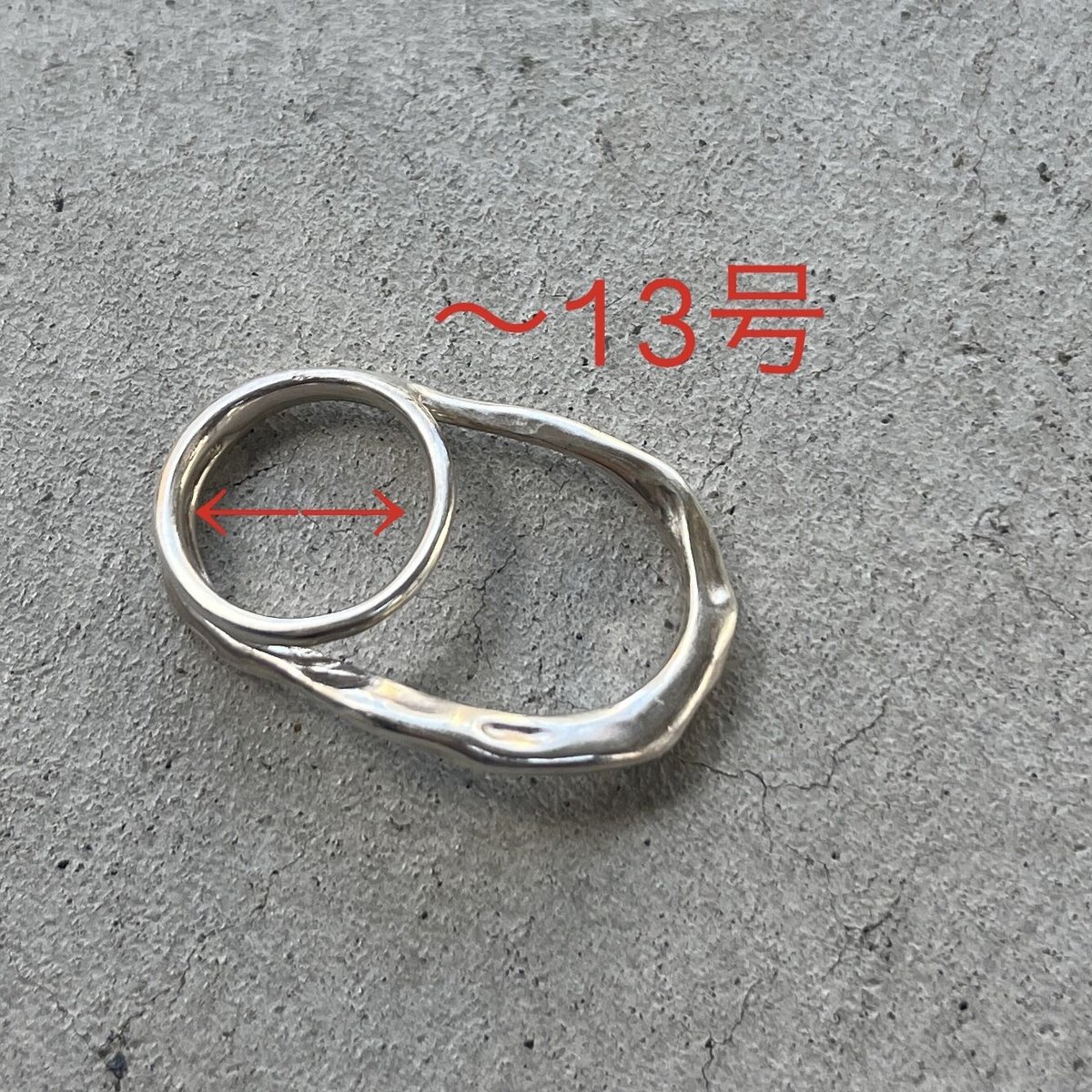 LOVERS original】silver925 double Ring | SEULEMENT