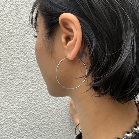 【LOVERS】silver925 hoop Pierce 3