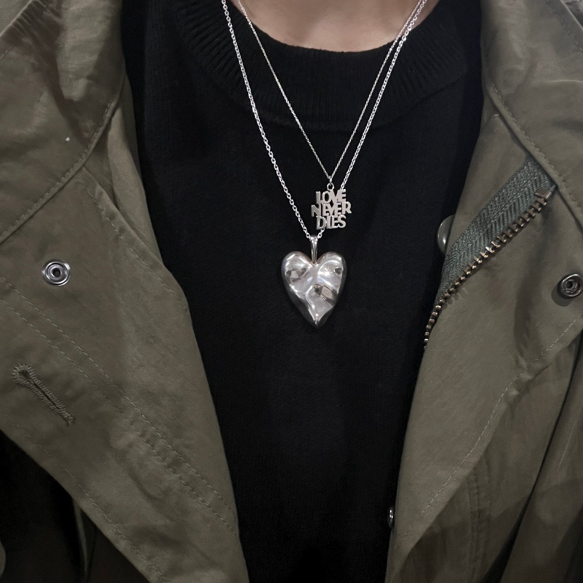 TOPAZZ × LOVERS】silver925 LOVE Necklaces | SEU