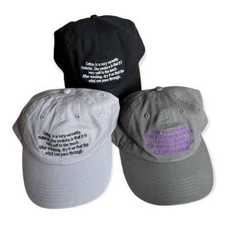 【D.NUVO】COTTON  CAP