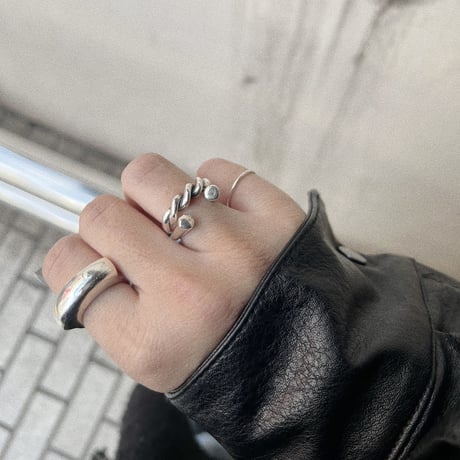 【LOVERS original】silver925 Ushaped Ring