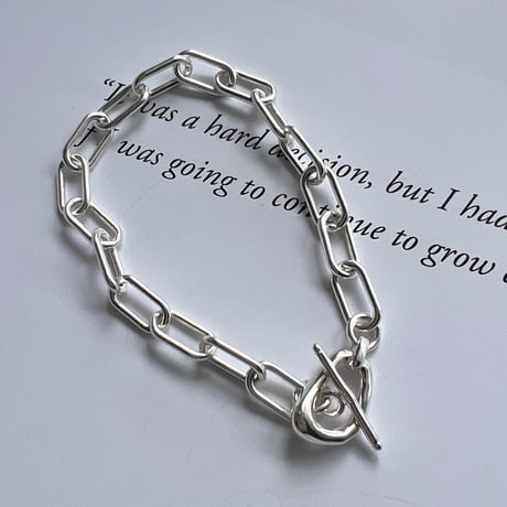 【LOVERS original】silver925 longface Bracelet