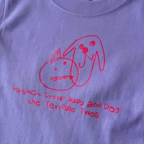 【D.NUVO  Drawing by Aya】color terrible twos TEE