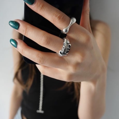 【LOVERS original】silver925 initial Ring