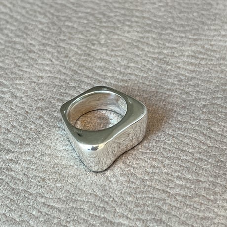 【LOVERS original】silver925 volume square Ring