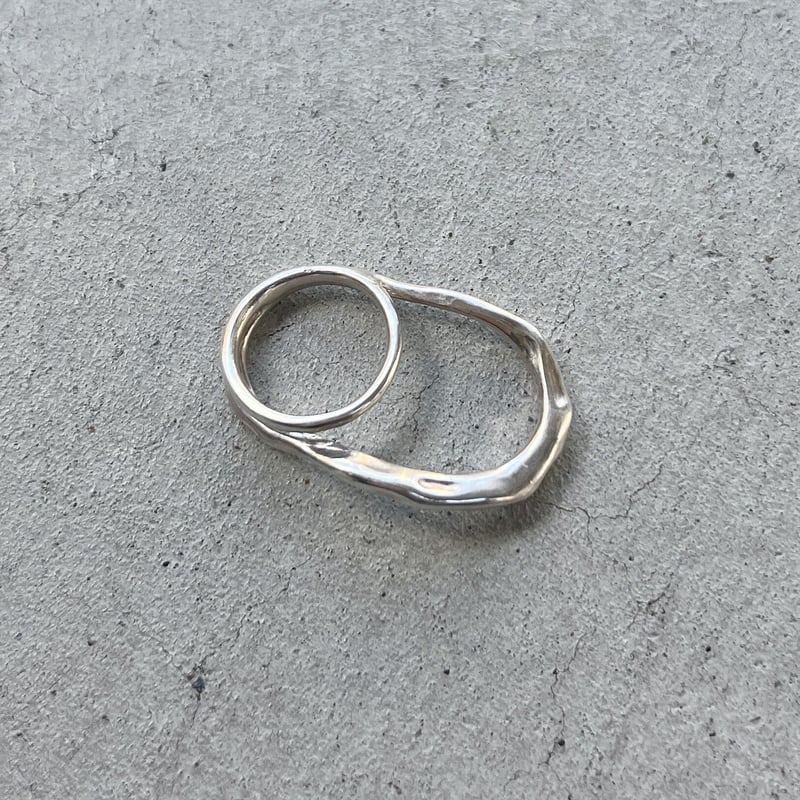 LOVERS original】silver925 double Ring | SEULEMENT