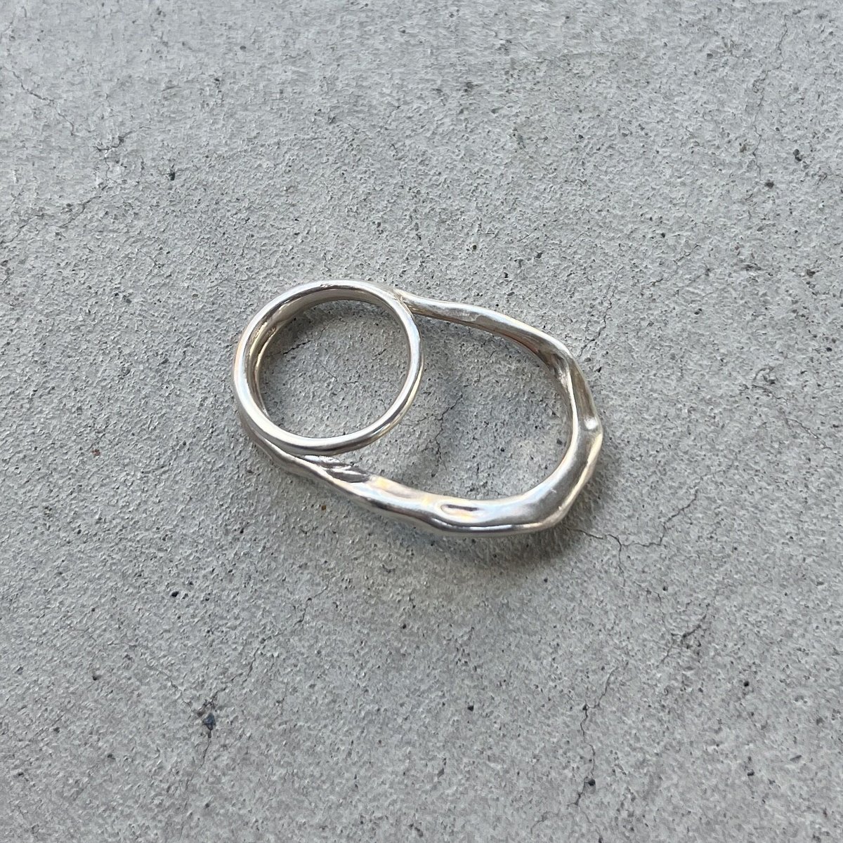 LOVERS original】silver925 double Ring | SEULEMENT