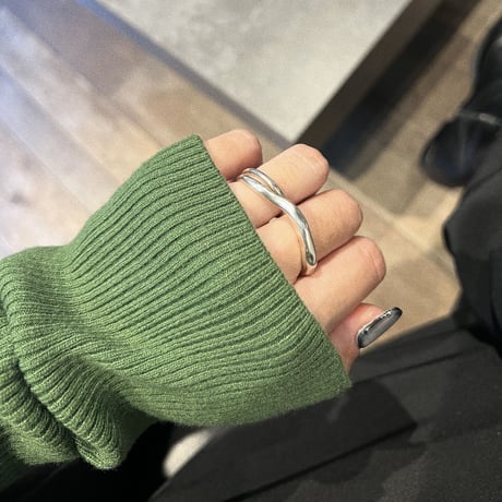 【LOVERS original】silver925 double Ring