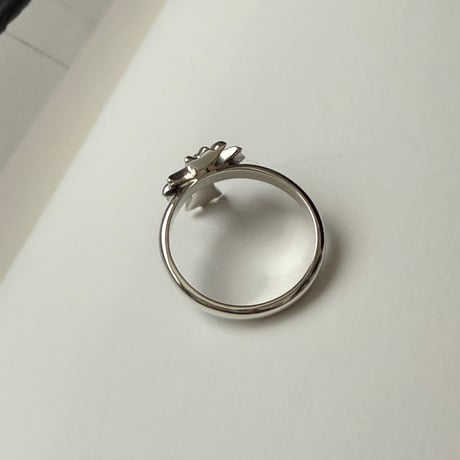 【LOVERS】silver925 czcross Ring