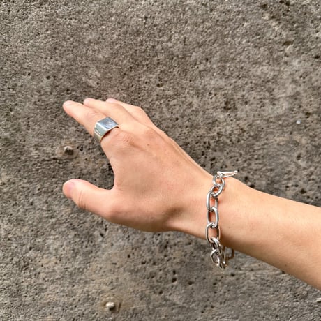【LOVERS】silver925 square men's Ring