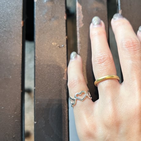 【LOVERS】silver925 Heart Pinky Ring