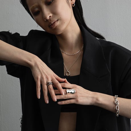 【LOVERS original】silver925 deformation Ring