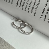 【LOVERS】silver925 czhoop Pierce