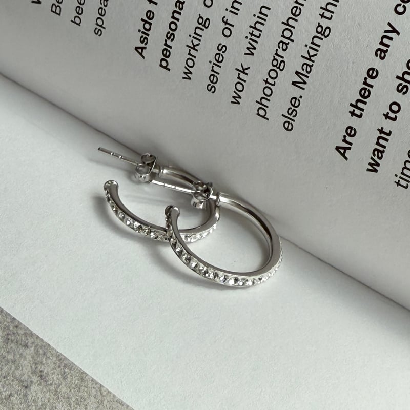 LOVERS】silver925 czhoop Pierce | SEULEMENT