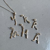 【LOVERS】silver925 alphabet Necklaces